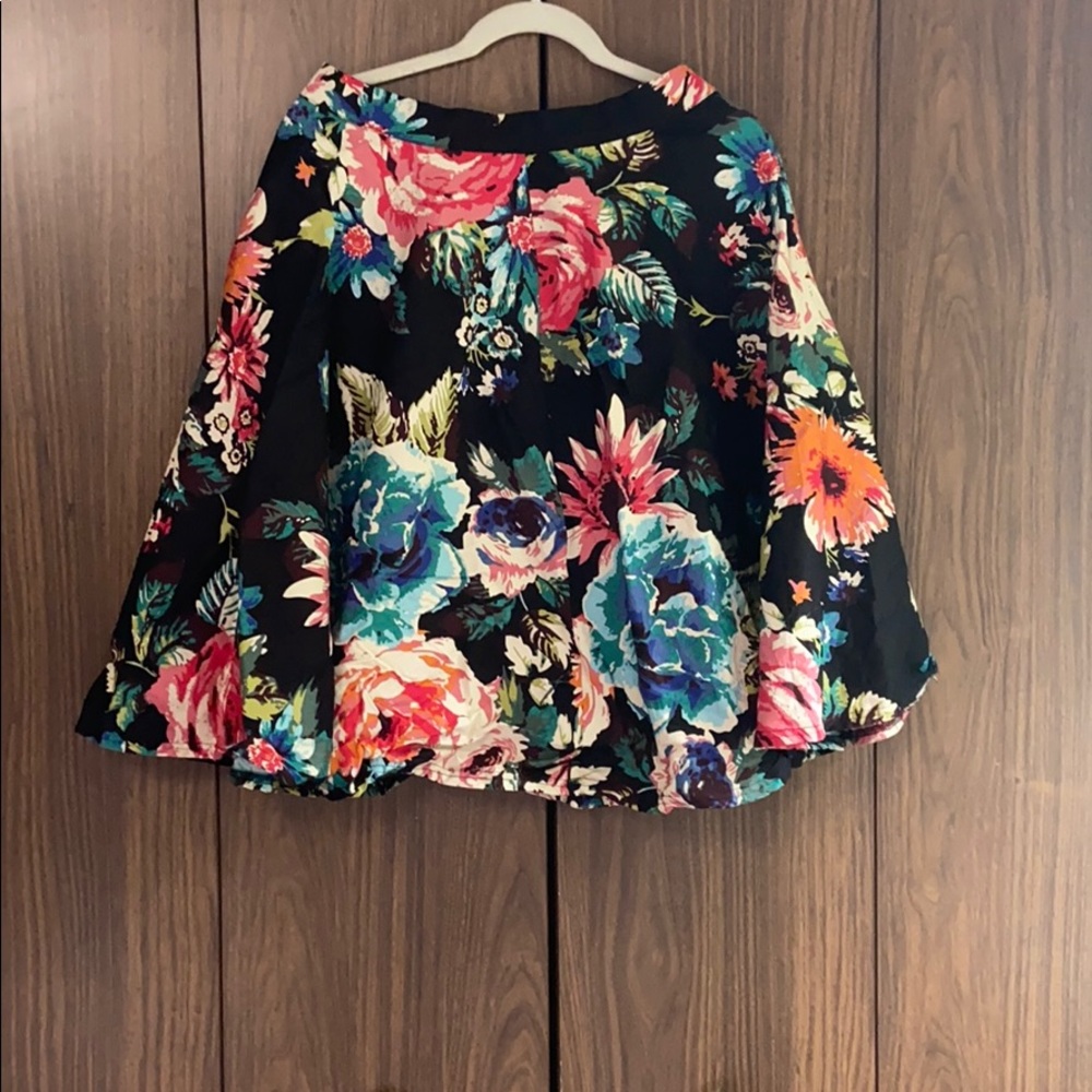 Floral skirt